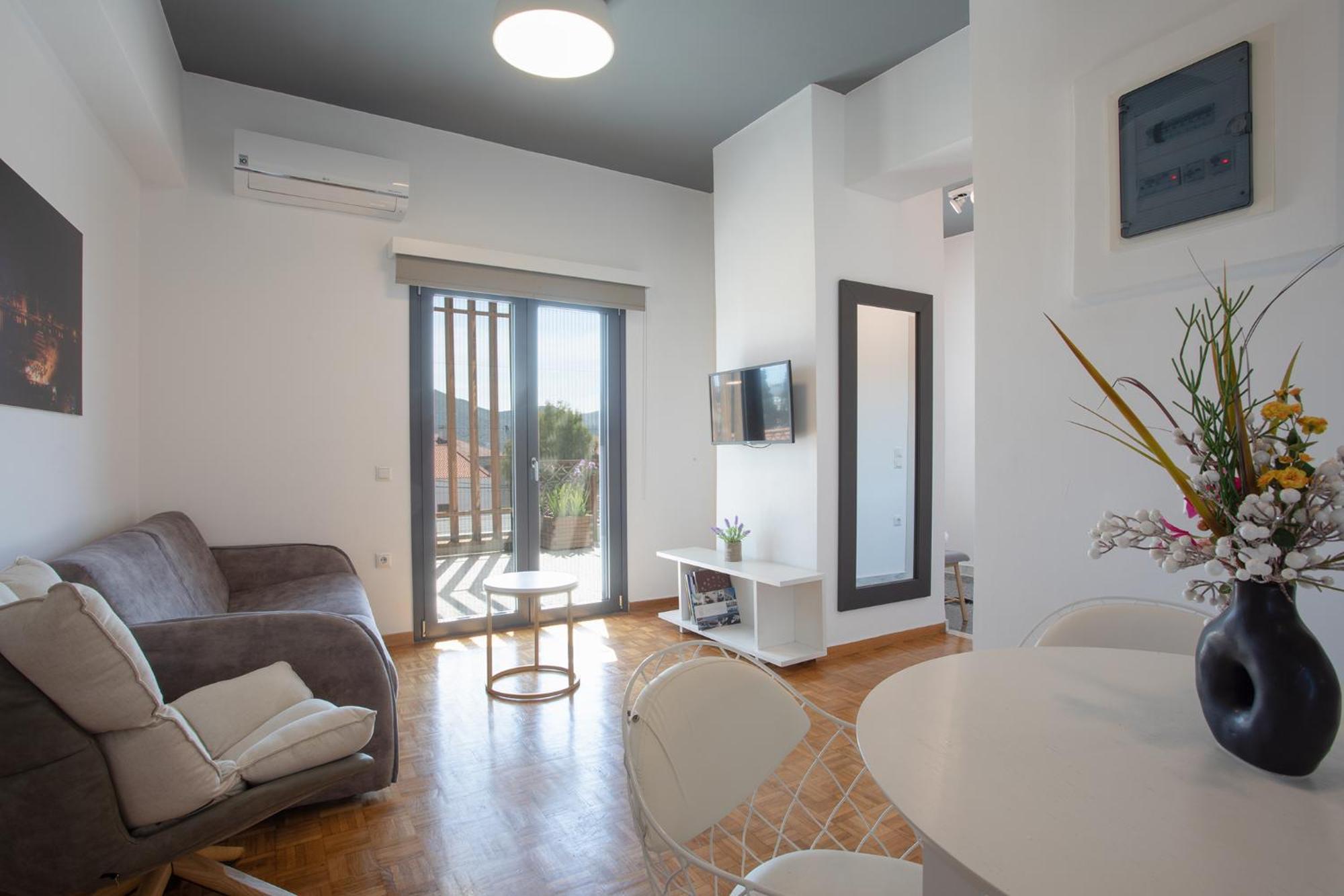 Aonia Luxurious Modern Boutique Apartments Chalkís Zewnętrze zdjęcie
